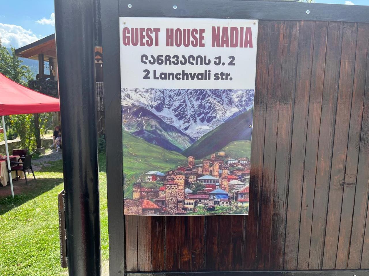 Nadia Guesthouse Mestia Exteriér fotografie